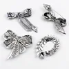 Fashion retro alloy big brooch bow pin temperament versatile clothing for women jewelry hot sale ► Photo 2/5
