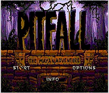 Pitfall Приключения Майя 16 бит MD игровая карта для sega Mega Drive для Genesis