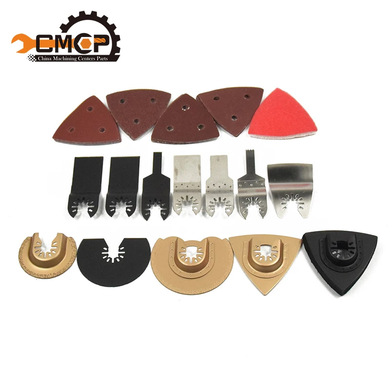 

37pcs/set multimaster tool accessories saw blade kit for tch bosch oscillating tools for nail home DIY