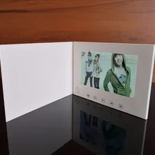 7 дюймов Экран брошюра Универсальный видео поздравительных открыток модный дизайн видео рекламные открытки просмотра буклет с 2 Гб оперативной памяти 8 Гб