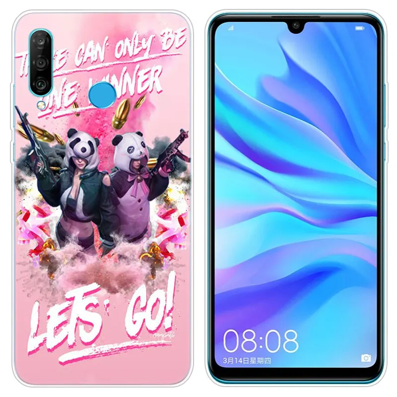 Модный мягкий силиконовый чехол PUBG для мобильного телефона Huawei P30 20 Pro 10 P9 P8 Lite 2017 P