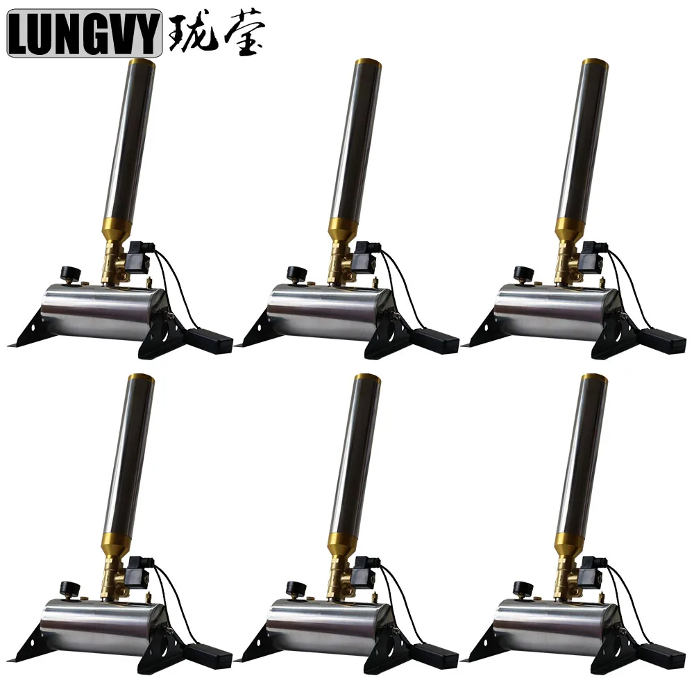 

Free Shipping 6pcs/Lot 150W Confetti Machine Streamers Confetti Cannons Confetti Machine For Stage Weeding