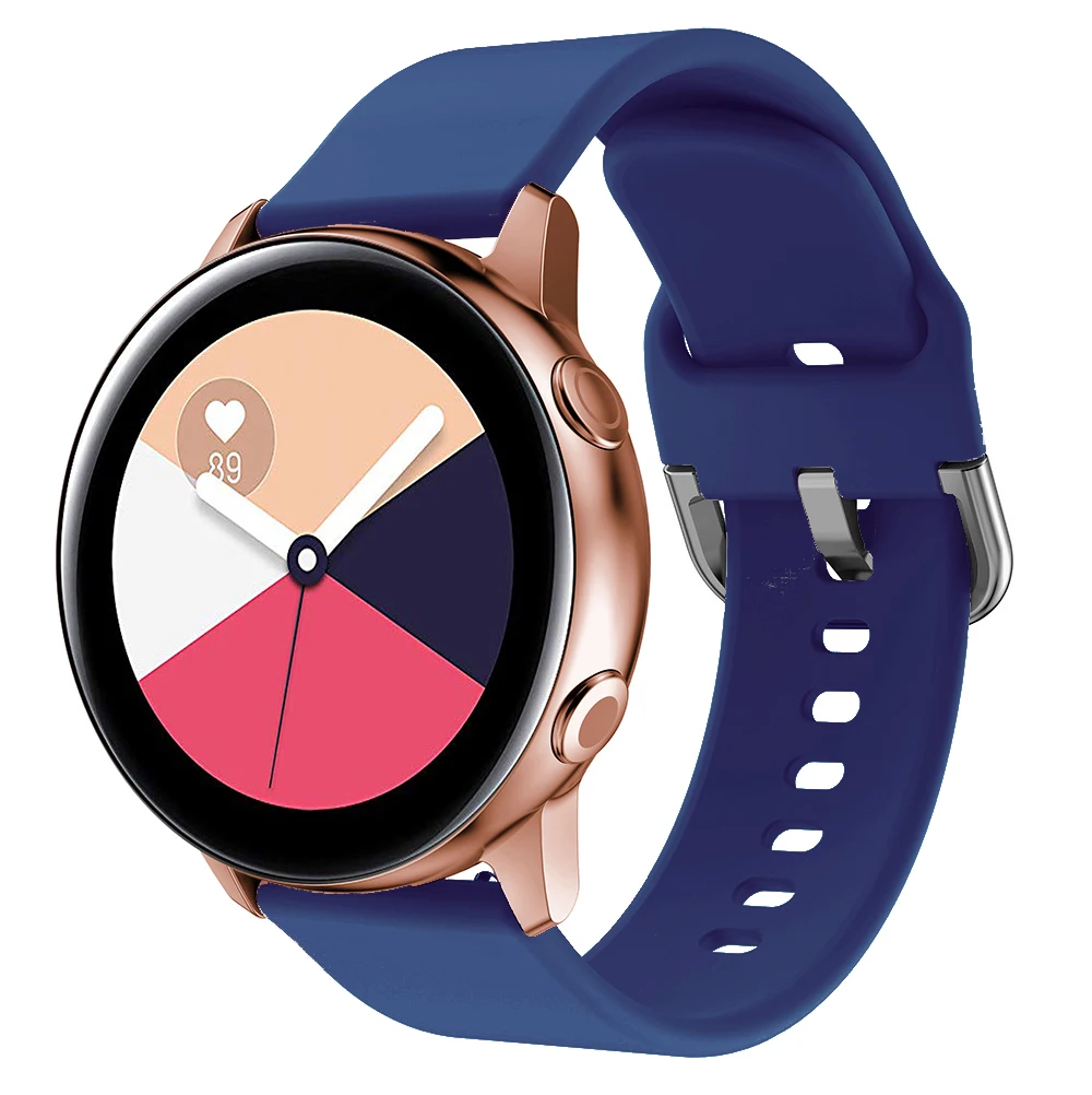 Силиконовый спортивный ремешок для Galaxy watch активный смарт-ремешок для samsung Galaxy 42 мм сменный ремешок для часов