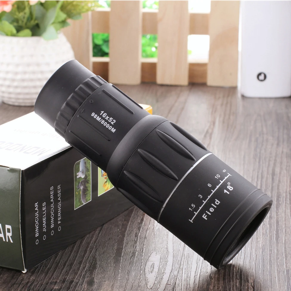 

Hunting Professional 16X52 HD Hight Powerful Monocular Telescope Dual Focusing Adjustment For Watching Bird