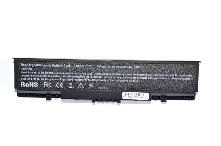 Аккумулятор Golooloo для ноутбука Dell Inspiron 1520 1521 1720 1721 Vostro 1500 1700 312 0504 0513 0518 0520 6