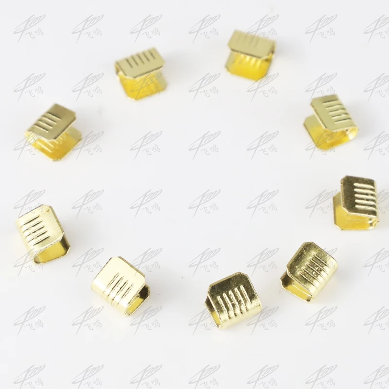 100pcs/lot DJ454A DJ454B DJ454C U-shaped terminal tab cold inserts connectors / terminal connector cable / wire cable lug 1-2mm2
