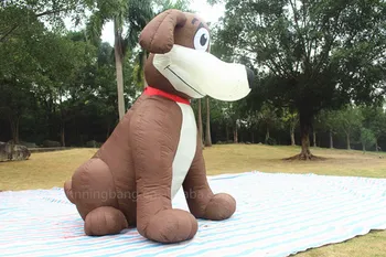 

Free shipping 2.5m high inflatable dog costume