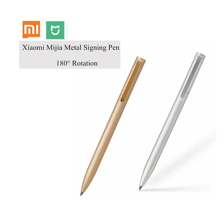 Оригинал Xiaomi Mijia металлическое чернильное перо 9 5 мм авторучка PREMEC гладкая