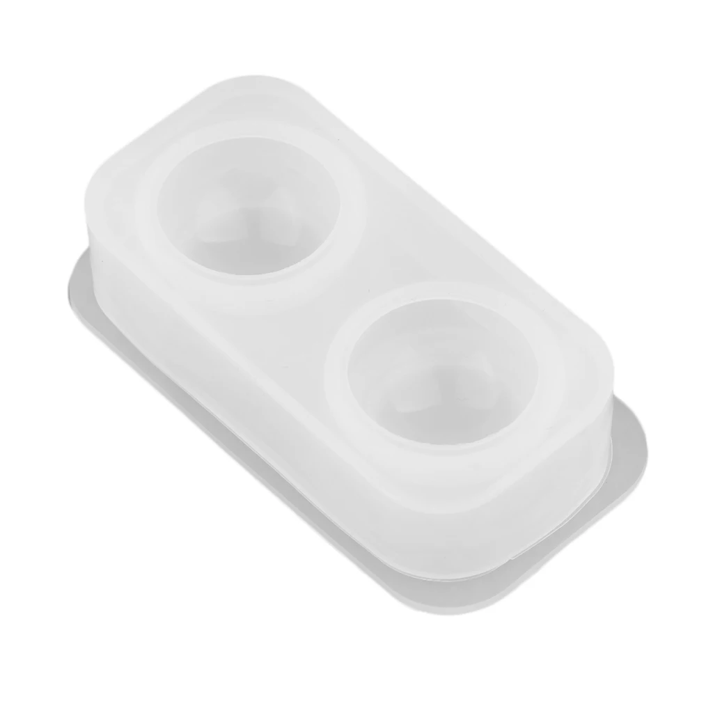 Mini Sphere Ball Shape Pendant Charms with Bail Silicone Mould Resin Casting Mold for DIY Necklaces Bracelets Earrings Jewelry