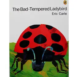 Bad-Tempered Божья коровка по Eric Carle Educational книга на английском языке с картинками обучающая Карта История книга для ребенка подарки для детей