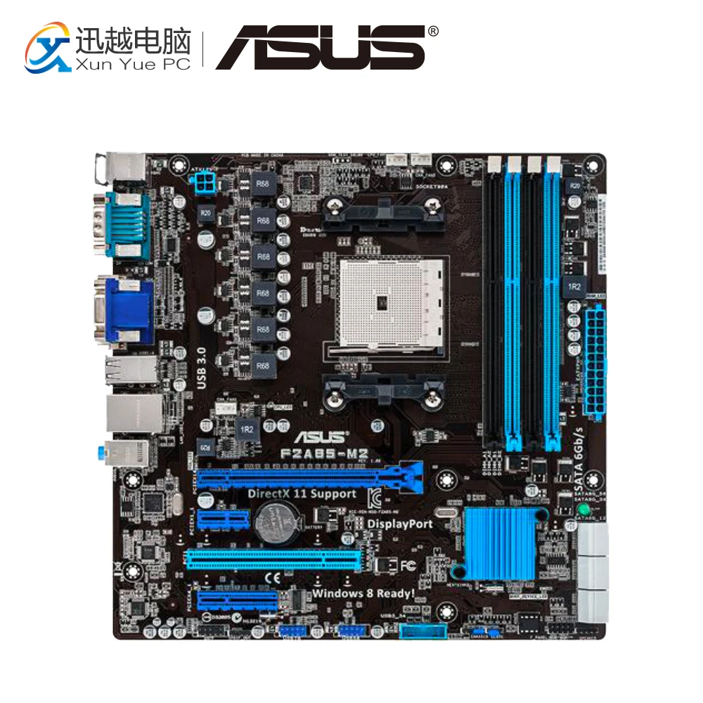 

Asus F2A85-M2 Desktop Motherboard A85 Socket FM2 DDR3 32G SATA3 USB3.0 M-ATX