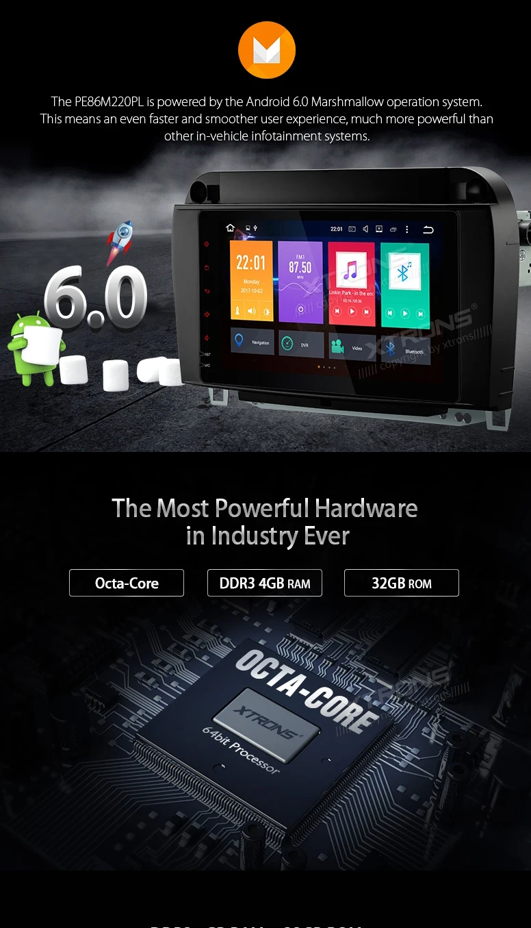 Flash Deal Android 6.0 OS 8" Octa-Core  Car Multimedia Navigation GPS Radio for Mercedes-Benz S-Class W220 1998-2005 with 4GB RAM 32GB ROM 4