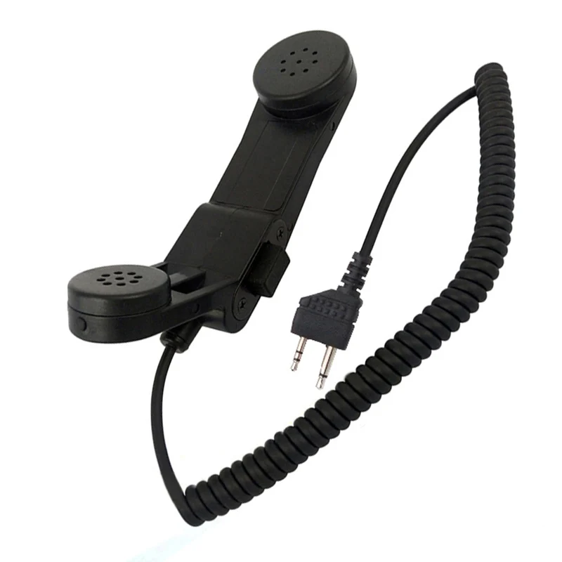 2Pcs Handheld Shoulder Speaker Mic Microphone for Midland Radios GXT/LXT Series 