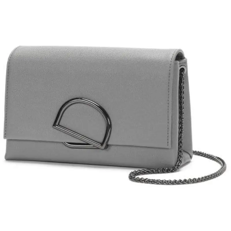 Банкетная деловая сумка на одно плечо наклонная многофункциональная женская сумка серая цепочка квадратная Женская Ручная Сумка Bolsa feminina