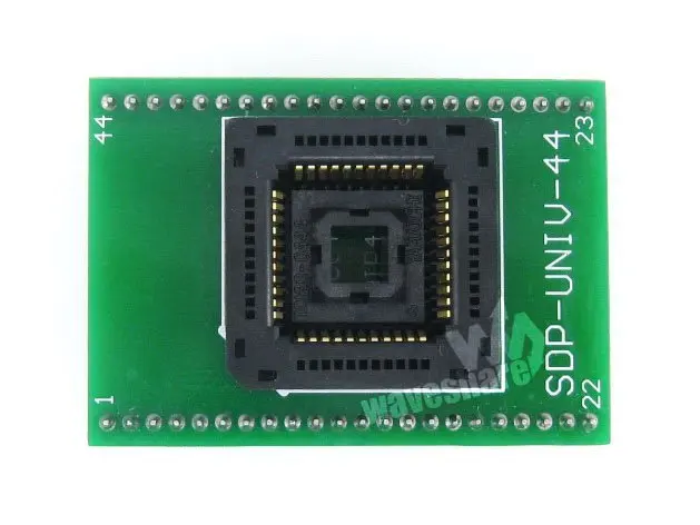 1,27 мм Шаг PLCC44 К DIP44 Yamaichi IC программирующий переходник для PLCC44 пакет чип/MCU