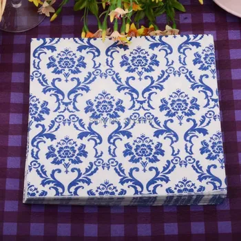 

China Paper towels Wedding napkins Color Napkin Paper 60% Virgin Wood napkin free shipping