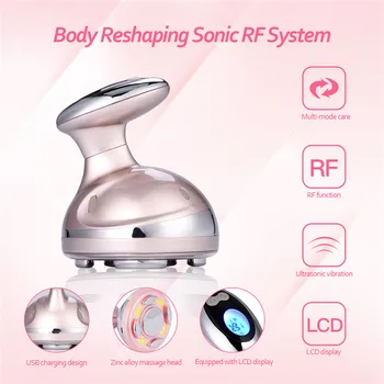 RF Cavitation Ultrasonic Slimming Massager LED Fat Burner Anti Cellulite Lipo Device Skin Tightening Weight Loss Beauty Machine 1