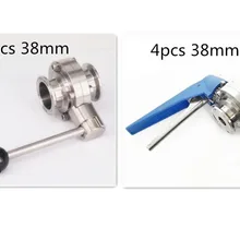 32 шт. 38 мм S304 Нержавеющая сталь сантехнические краны