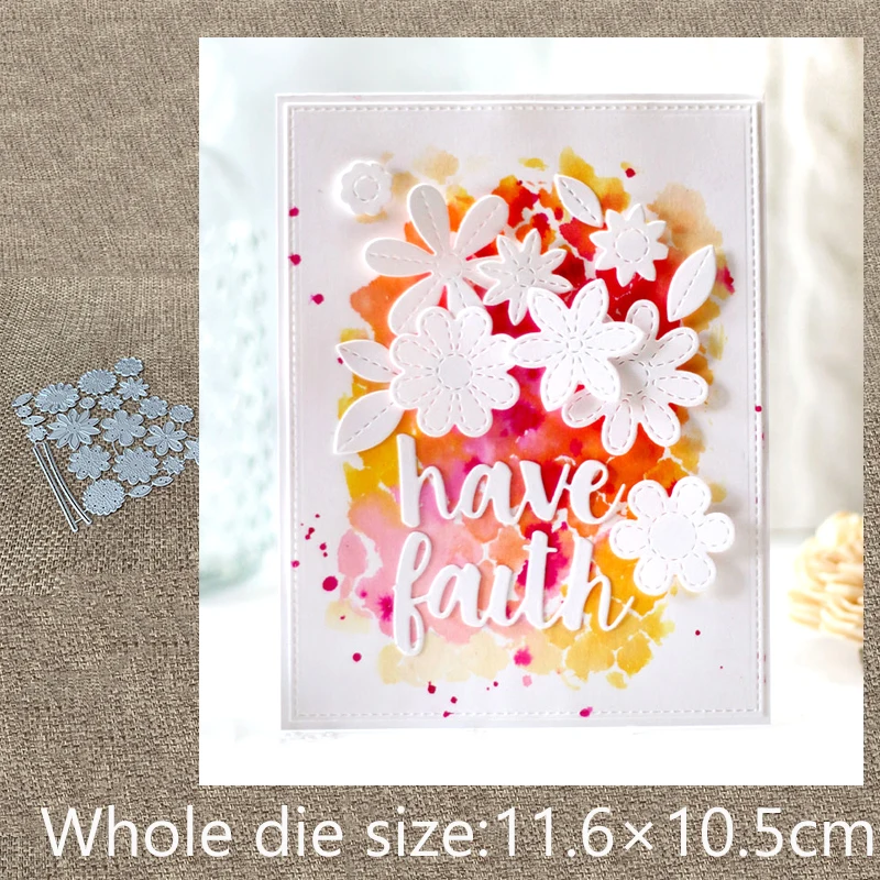 

New Design Craft Metal Cutting Die die cuts flower leaves decoration scrapbook Album Paper Card Craft Embossing die cuts