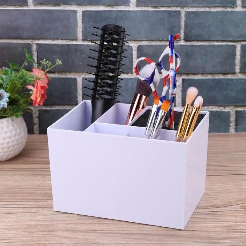 

Professional Storage Box Socket Hair Scissor Clips Popular Pot Stand Makeup Case Hair Accessories Styling Non Slip Barber Tools