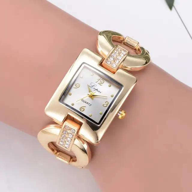 Lvpai Women Gold Quartz Watch Small Dial Designer Watches Ladies Diamond Luxury Lvpai Women Gold Quartz Watch Small Dial Designer Watches Ladies Diamond Luxury