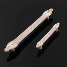 96mm kitchen cabinet handles gold cupboard pulls ivory white zinc alloy drawer dresser wardrobe funiture handles pulls knobs