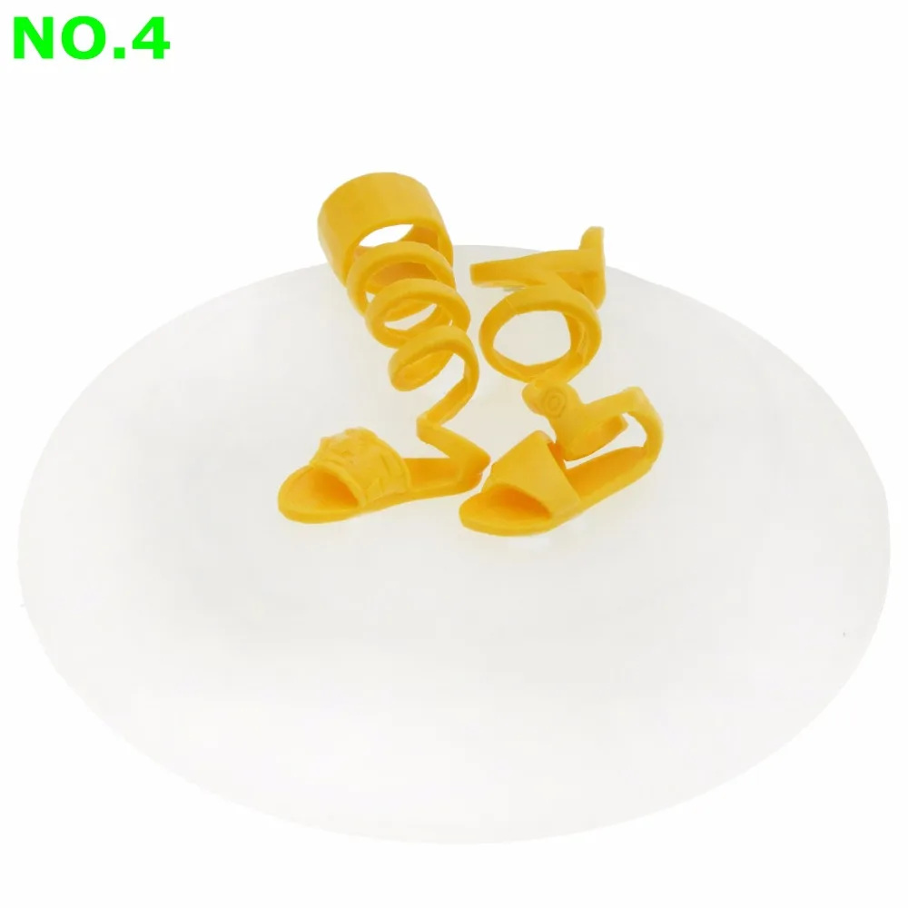 High Quality Flat Shoes Mixed Style Cute Sandals Daily Casual Wear Colorful Accessories For Barbie Doll Dollhouse Kids Toy Gift