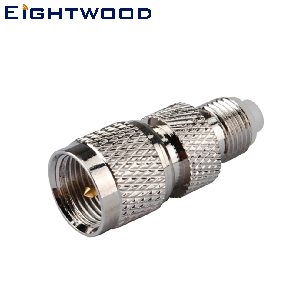Eightwood 5 шт. FME к Mini UHF SO 239 SO239 Автомобильная радио антенна адаптер разъем