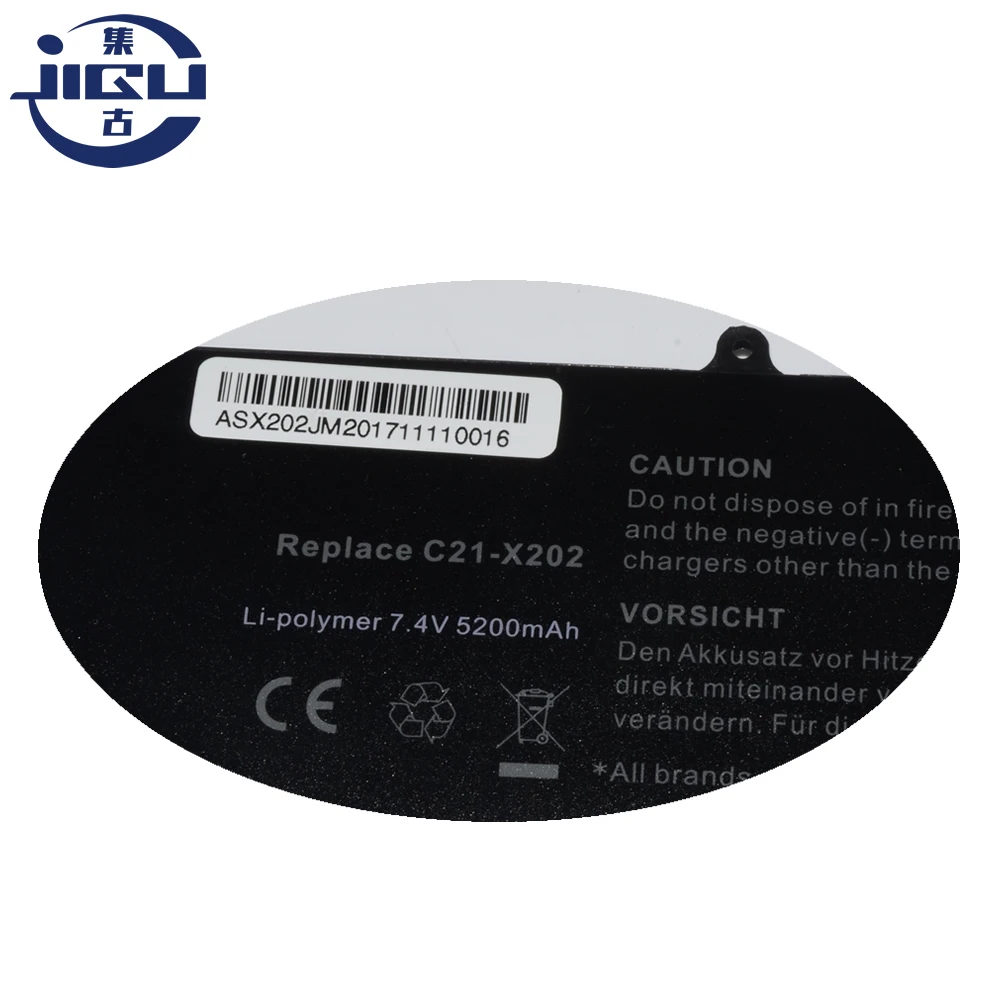 JIGU C21-X202 Laptop Battery For ASUS S200L3217E S200E X201E S200LI236 For VivoBook X202E-CT006H ARM X202E-3E S200 X201 X201E JIGU C21-X202 Laptop Battery For ASUS S200L3217E S200E X201E S200LI236 For VivoBook X202E-CT006H ARM X202E-3E S200 X201 X201E