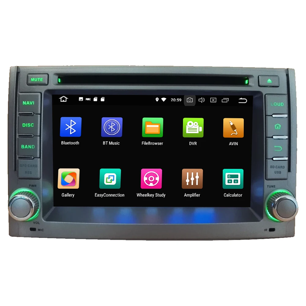 Perfect Octa Core 4G Android 8.1 4GB RAM 64GB ROM BT Car DVD Player Radio GPS Glonass Navigation For Hyundai H1 iLoad Starex 2007-2012 1