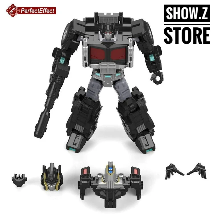 

[Show.Z Store] PerfectEffect PE PC-20 Perfect Combiner Black Jinrai OP Upgrade Kit Transformation Action Figure