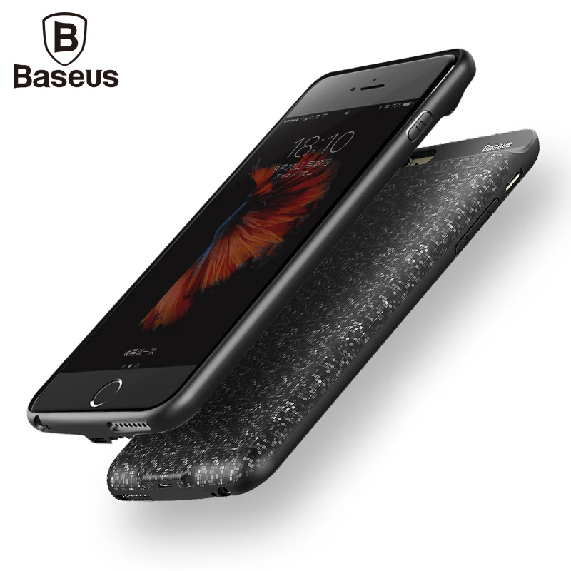 Baseus 2500 3650mAh Portable Power Bank Case For iPhone 6 6S External Battery Pack Backup Charger
