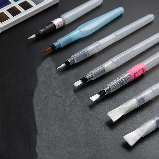 Eval Water Pen High Quality Water Color Brush Pen Fountain Pen For  Watercolor Pencil - Crayons/water-color Pens - AliExpress