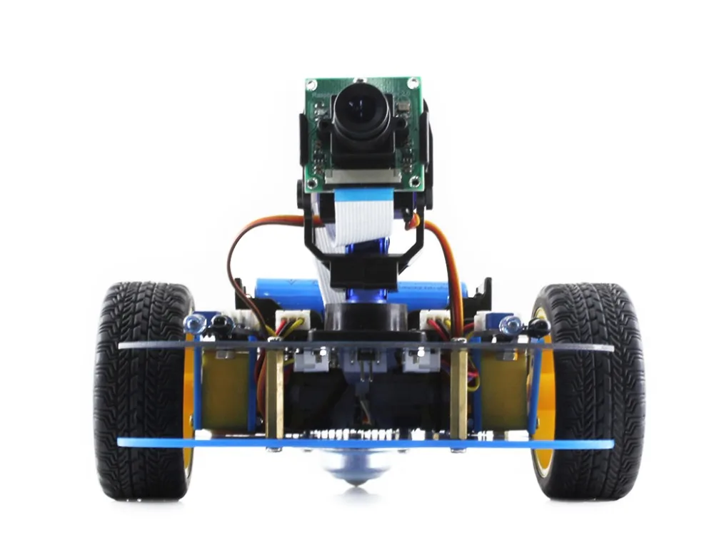 

Waveshare AlphaBot robot building kit for Raspberry Pi Comes with Camera EU plug power adapter etc