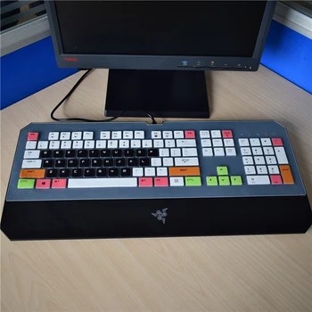 

Espl Ultrathin silicone Dustproof mechanical keyboard Cover For Razer Deathstalker Essential Deathstalker Chroma High Quality
