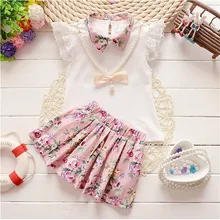 BibiCola/ г. Летнее платье для маленьких девочек; комплект одежды; детская одежда; новая хлопковая детская одежда; кружевное платье принцессы с цветочным рисунком для девочек