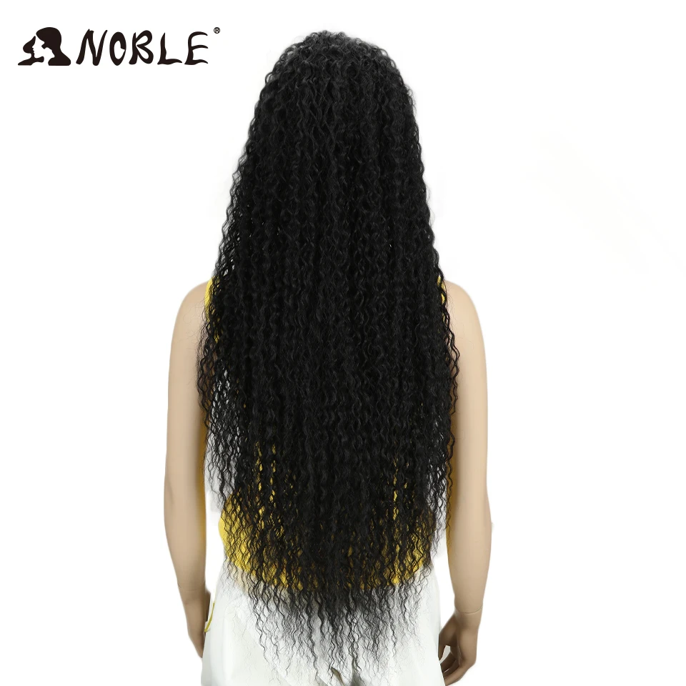Благородные кудрявые волосы парик длинные женские парики синтетические 36 дюймов парики для черных женщин фиолетовый цвет термостойкие