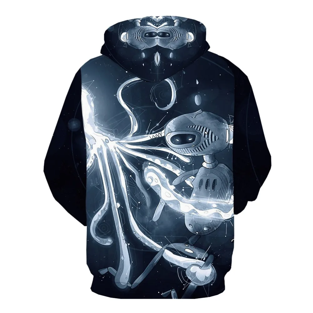 3d Hoodies Alien Hoodie Men Metal Sweatshirt Printed Animal Hoodie Print Octopus Hooded Casual Galaxy Space Hoody Anime Unisex