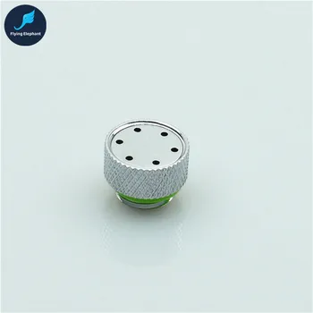

G1/4 Smooth Waterstop End Cap, Adjustable Automatic Exhaust Valve Vent For Water Cooling, Silver