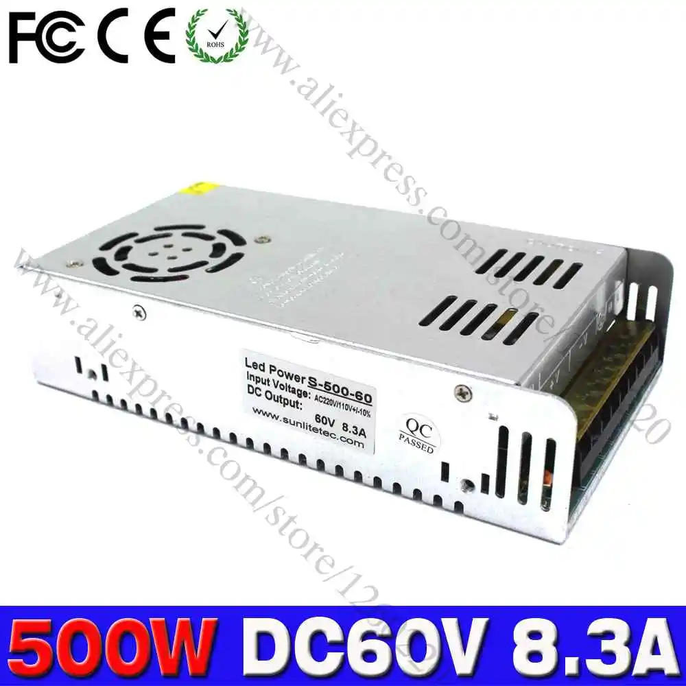 60V500W