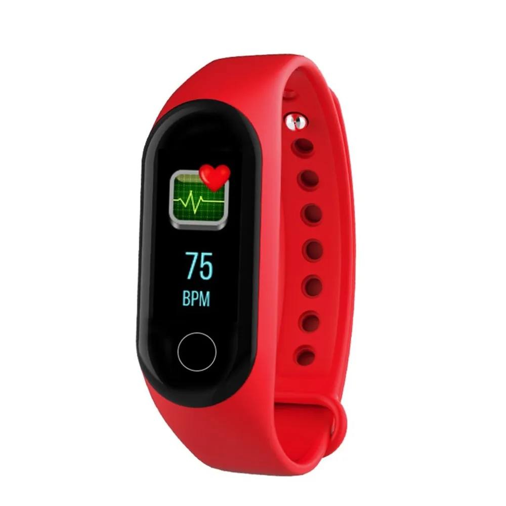 Xiaomi фитнес-трекер Шагомер спортивный браслет SmartBracelet цветной экран монитор сердечного ритма sms-напоминание позвонить водонепроницаемый