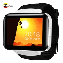 DM98 Смарт-часы MTK6572 двухъядерный 2,2 дюймов HD ips ЖК-экран 900 мАч батарея 512 МБ ОЗУ 4 Гб ПЗУ ОС Android 4,4 3g WCDMA gps wifi