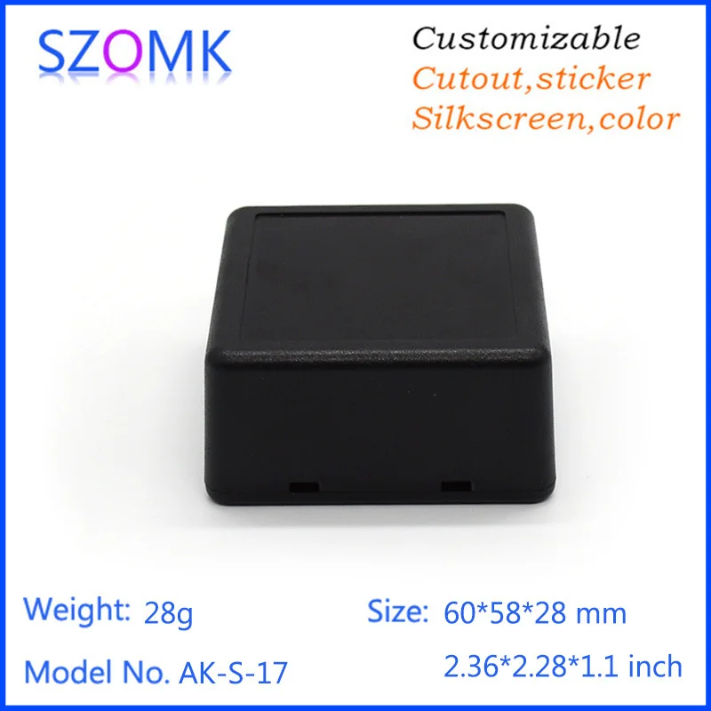 plastic enclosure for electronics control box szomk diy enclosure junction box plastic housing small abs instrument enclosure distribution box black plastic box enclosure electronics case  (7).jpg