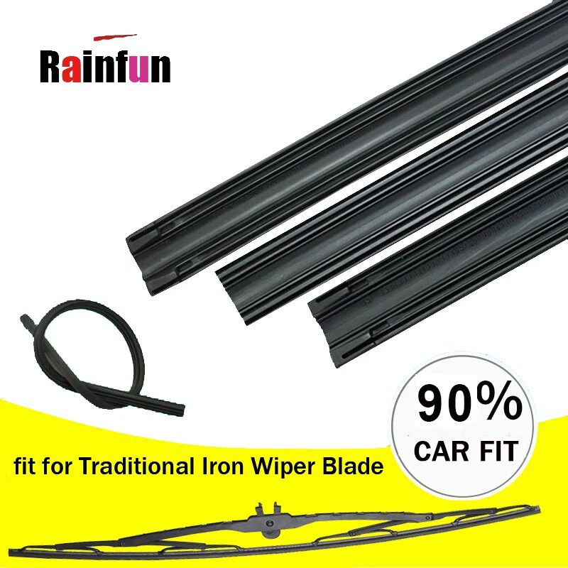 4 Pack Quality Wiper Blade Rubber Refills
