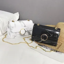 Дизайнерская брендовая роскошная женская сумка на цепочке, модная женская кожаная сумка через плечо с мраморным узором, сумка на плечо для телефона