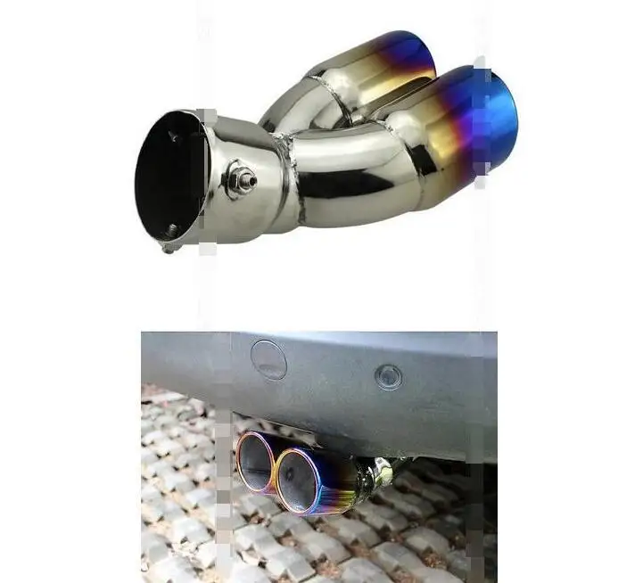 

For Kia Sportage 2011 2012 2013 2014 Colorful REAR Exhaust Muffler tip Pipe Outlet