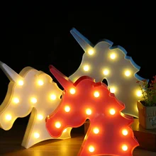 Cute 3D Led Night Light Bedroom Marquee Lamps For DIY Christmas Party Decor Wedding New Year Kids GiftsNew