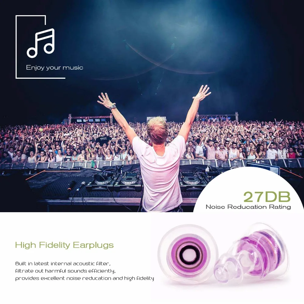 High Fidelity Earplugs