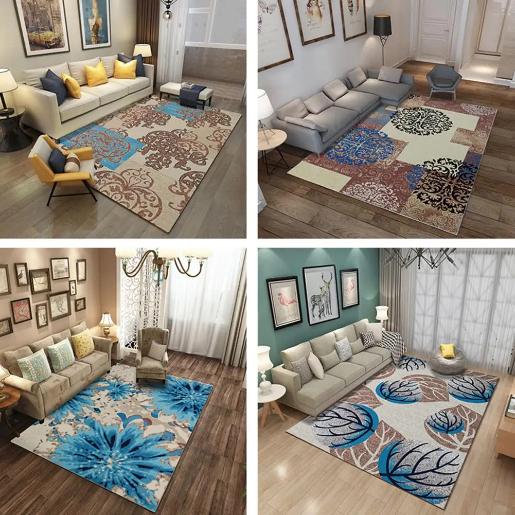 80x120 см коврик нескользящий коврик одеяло журнальный столик спальня йога коврик Кабинет гостиная пылезащитный теплый фланелевый коврик