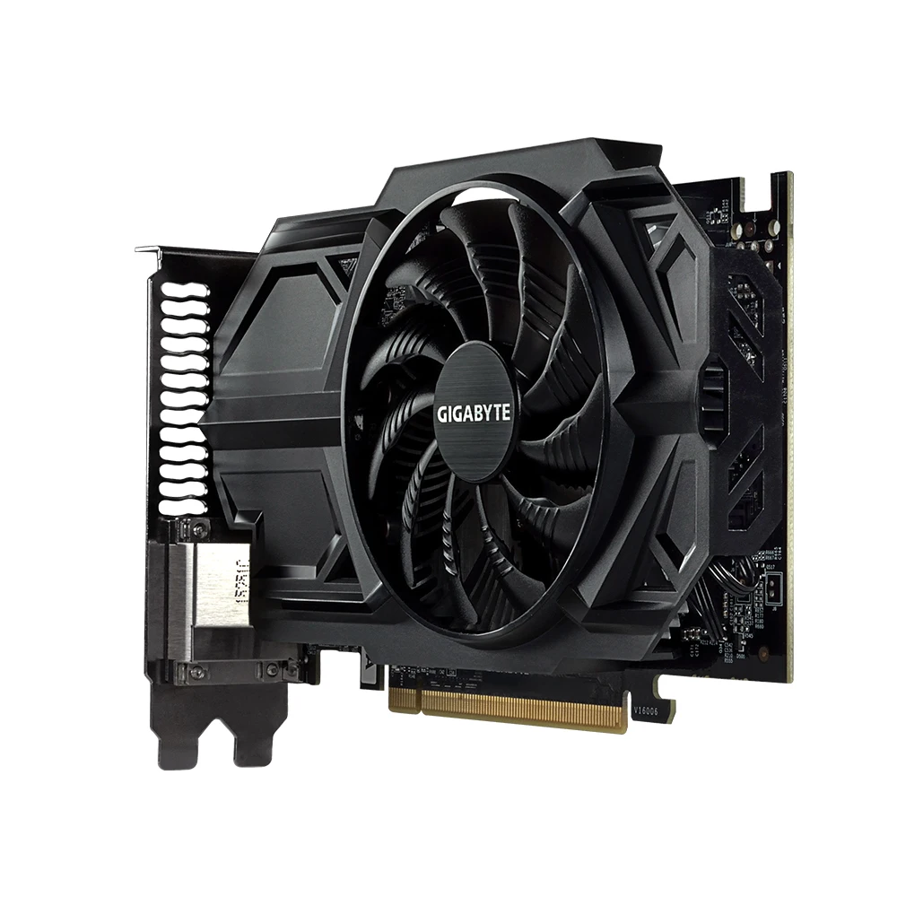 Видеокарта GIGABYTE GTX950 2 Гб 128 бит GDDR5 видеокарты для nVIDIA VGA карты Geforce GTX 950 используются прочнее, чем GTX 750 Ti